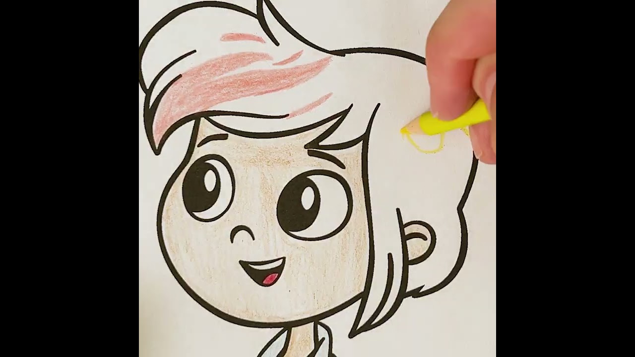 Coloring Characters From Rosie's Rules! | Colored Pencils | PBS KIDS
