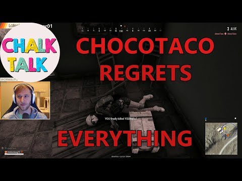 ChocoTaco Regrets Everything (PlayerUnknown's Battlegrounds)