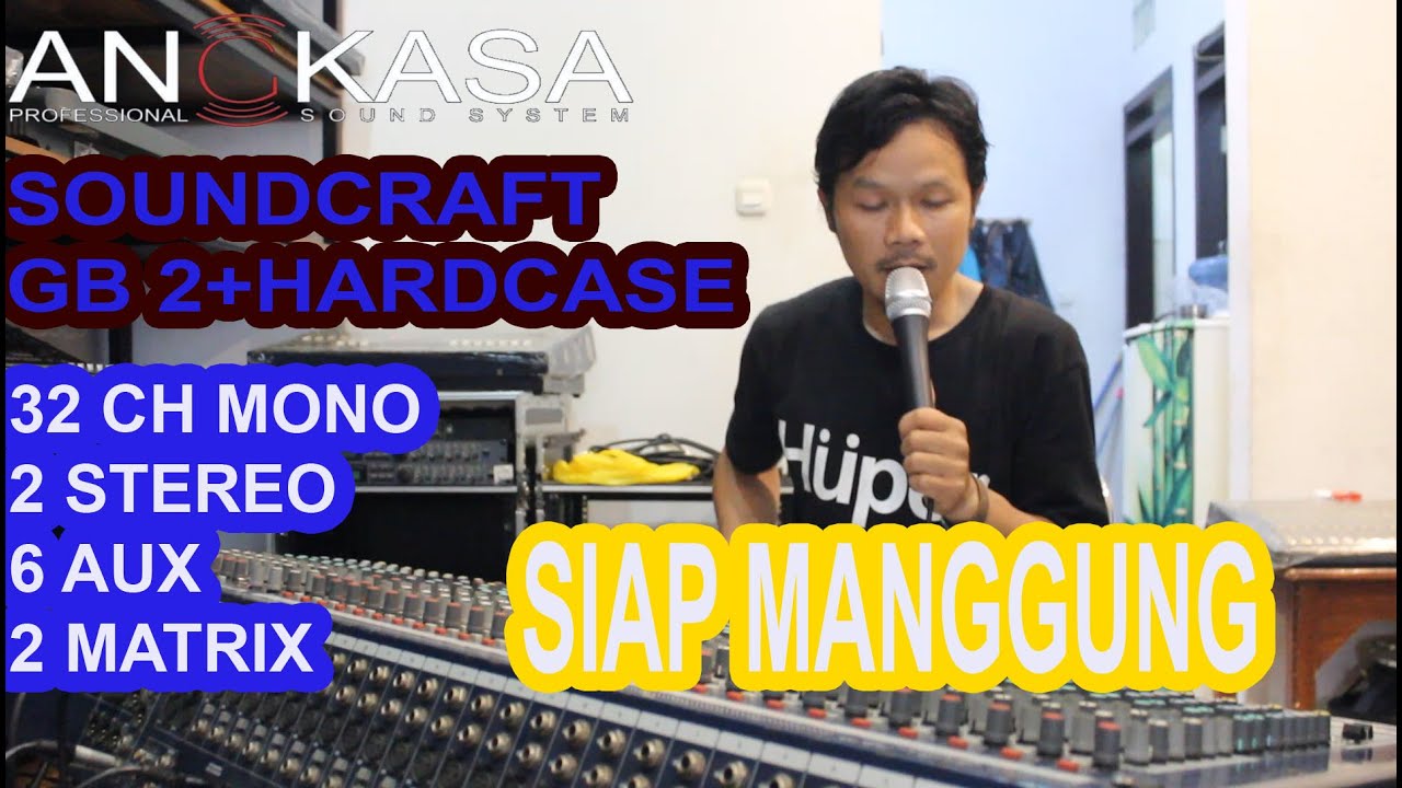 video Mixer Soundcraft GB2 32CH CONSOLE chính hãng 0