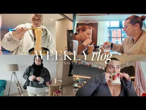 a very normal week in my life...dressing room makeover, cooking & yap session