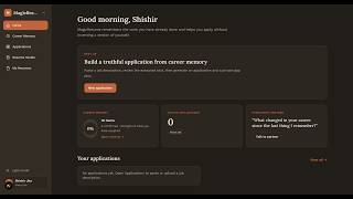 Magic Resume Demo