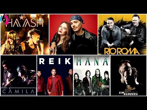 Ha Ash, Jessy Y Joy, Sin Bandera, Reik, Camila, Mana, Rio Roma MIX EXITOS Romanticos