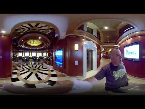 A 360˚ Walk on Promenade Deck 7 on the Emerald Princess