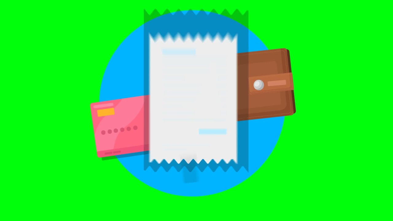 Receipt Check - Motion Graphics - After Effects Template - 100% Free Download