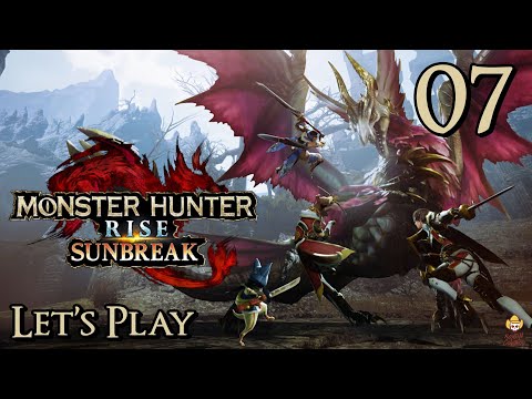 Monster Hunter Rise Sunbreak - Let's Play 7: The Assault of the Scarlet Tengu
