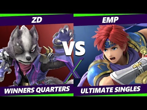Smash Ultimate Tournament - ZD (Wolf)  Vs. EMP (Roy) - S@X 301 SSBU Winners Quarters