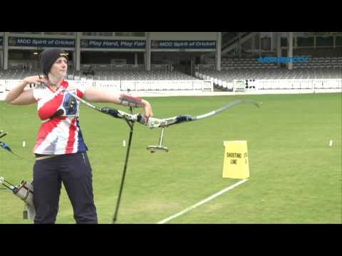 Natalia Lesniak v Naomi Folkard – recurve women’s 1st round | London 2012 Olympic Test Event