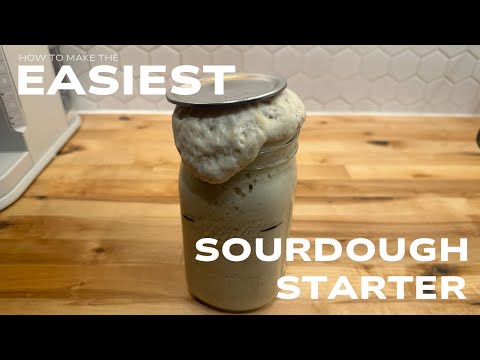 SOURDOUGH STARTER Step-By-Step