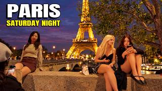 This Is Why Everyone Loves the Eiffel Tower! ✨ Saturday Night Around the Tower |