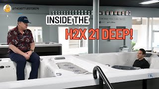 2025 Master Spas H2X 21 Deep – Largest Dual Temp Swim Spa + FREE Sauna ($5K Value)