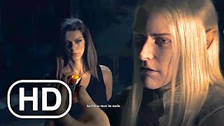 Elf Sauron Kisses Shelob &amp; Turns Her Into Spider Monster Scene 4K ULTRA HD Action