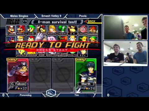 Smash Valley II Melee Singles Pools - Pommdog vs Tim