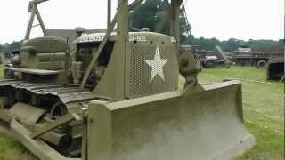 preview picture of video 'KTR St Isidorushoeve 2012 Caterpillar shovel Tweede Wereldoorlog. WW2 military CAT shovel.'