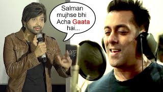 Himesh Reshammiya PRAISES Salman Khan's Singing At Aashiq Banya Aapne Remix Song Launch-Hate Story 4