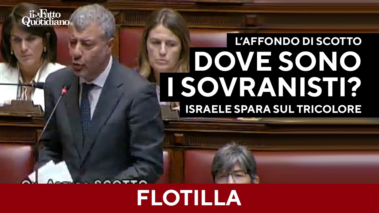 Flotilla, “Israele spara sul tricolore, dove siete voi sovranisti?”. Scotto e Magi contro il governo