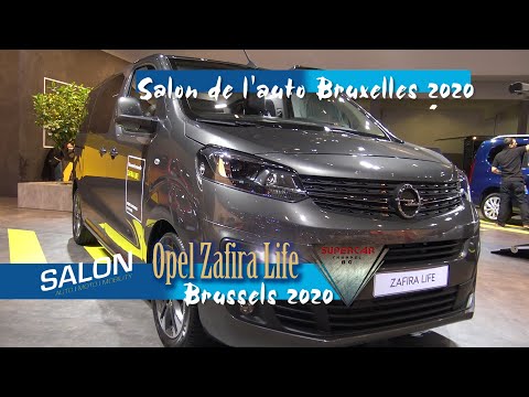 2020 Opel (Vauxhall)  Zafira Life Interior Exterior Brussels Motor Show 2020