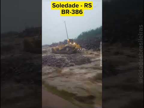 Soledade - Rio Grande do Sul - tempestade na BR386 #cidadesbrasileiras