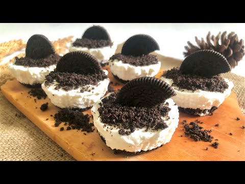 MINI OREO CHEESECAKE RECIPE NO BAKE