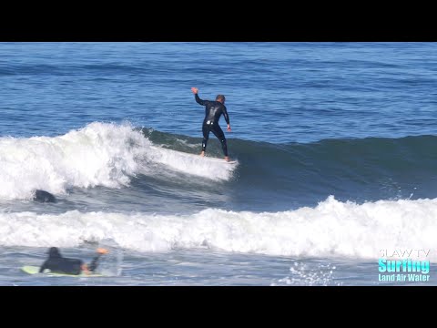 Nice longboarding at Tourmaline