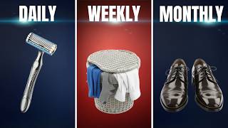 Men's Style Routine That Actually Works (Daily-weekly-monthly)