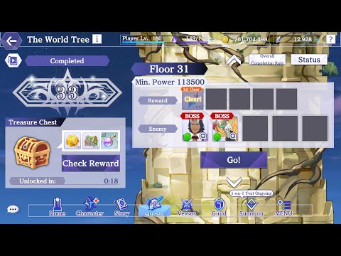 World Tree Floor 31 complete. Eminence in Shadow RPG
