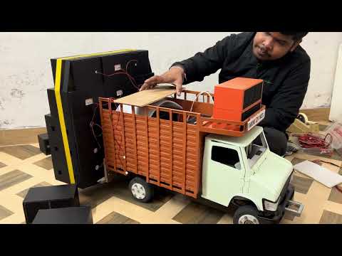 Mini dj new Tata 407 New Year setup 15 bass