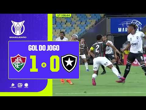 Fluminense 1 x 0 Botafogo: check out the game's goal with commentary by Cleber Machado.