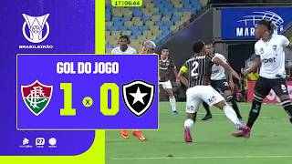 Fluminense 1 x 0 Botafogo: confira o gol do jogo na narração de Cleber Machado