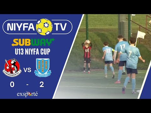 NIYFA TV - U13 Crusaders FC v Ballymena United FA  (13/12/2025)