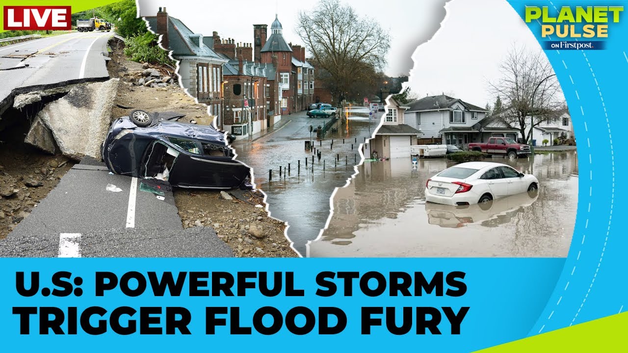 US: Powerful Storms Slam Pacific Northwest; Triggers Flooding, School Closures | Planet Pulse | N18G