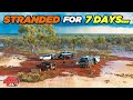 CARAVANS ABANDONED Stuck For 1 Week In Flooded Australian Outback Do We Get Out