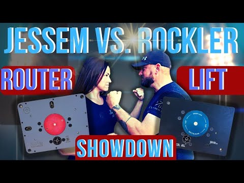 JessEm vs. Rockler - Router Lift Comparison #routertable #woodworking #toolreview