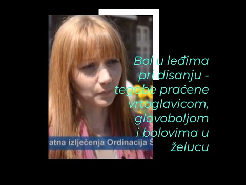 GLAVOBOLJA, OTEŽAN UDISAJ, MUČNINA ...