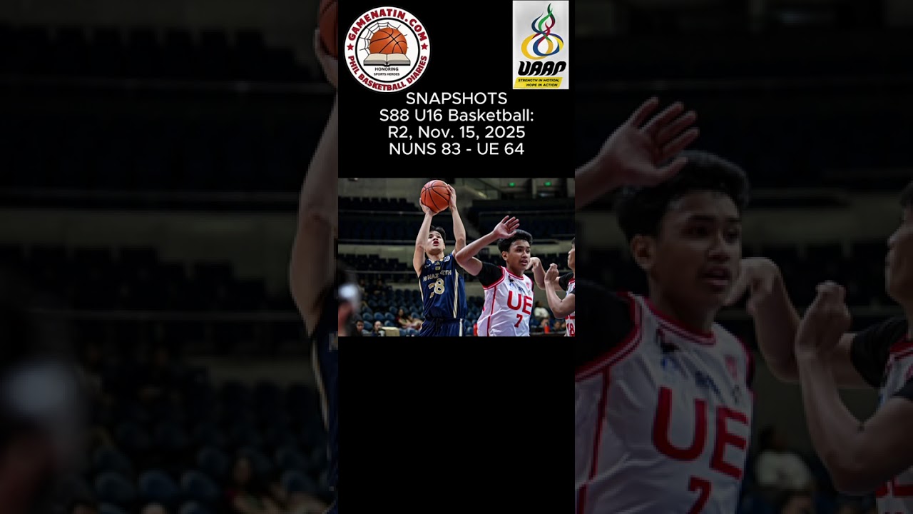Snapshots: U16 Basketball - NU 83 - UE 64