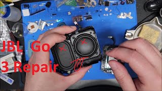 Das Problem lässt sich beheben: Der JBL Go 3 Bluetooth-Lautsprecher ist defekt