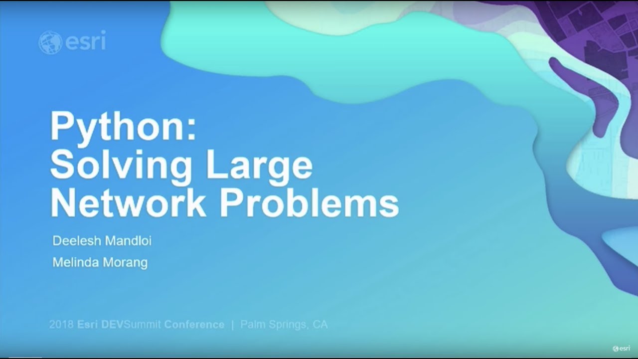 Python: Solving Large Network Problems