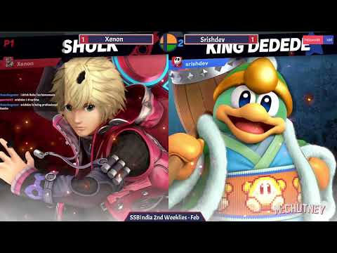 Xenon (Shulk) vs Srishdev (Dedede) - SSB India February '22