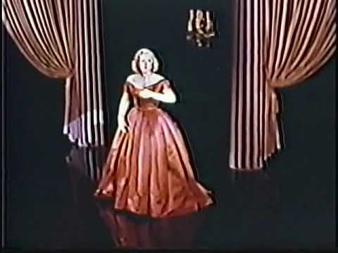 Mary Costa Performing Sempre Libera, Verdi La Traviata. The Frances Langford Show 5/1/1960