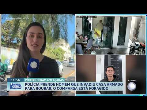 Suspeito de roubo à mão armada é preso em Luziânia