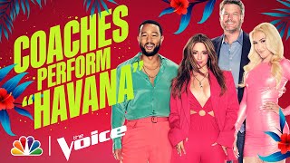 Camila, John, Gwen and Blake Perform Camila&#39;s Hit &quot;Havana&quot; | NBC&#39;s The Voice 2022