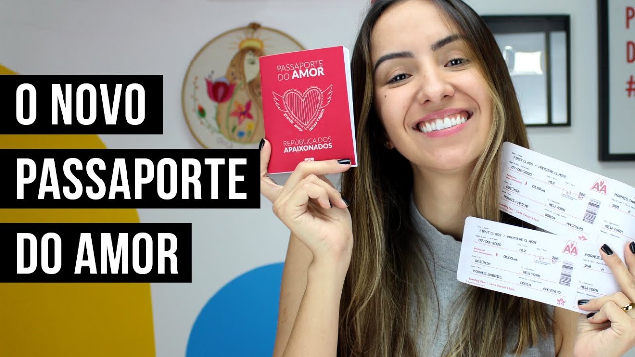 PASSAPORTE DO AMOR PARA IMPRIMIR - NAMORADA CRIATIVA