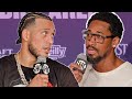 David Benavidez vs Demetrius Andrade • FULL Press Conference & Face off video