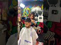 Female Barber Army Cutting