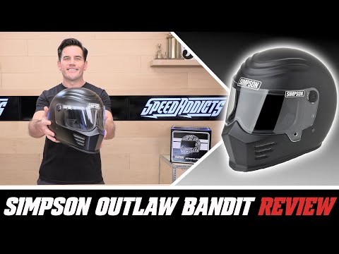 Simpson Outlaw Bandit Helmet Review at SpeedAddicts.com