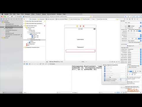 Full Stack Swift Development Building Sign Up and Login Forms | packtpub com