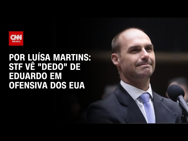 Análise: STF vê “dedo” de Eduardo em ofensiva dos EUA a Moraes | BASTIDORES CNN