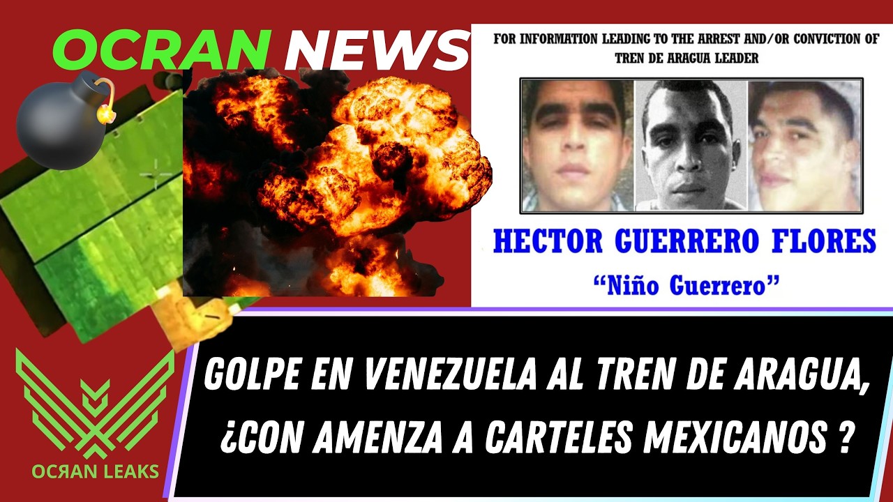 Golpe en Venezuela al Tren de Aragua, ¿Con Advertencia a organizaciones Mexicanas?