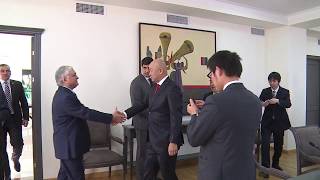Foreign Minister Edward Nalbandian receives Vice-Minister for Foreign Affairs of Japan