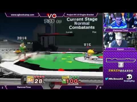McSmashter 3 - HammerTime (Lucas) vs. Kason (Fox)
