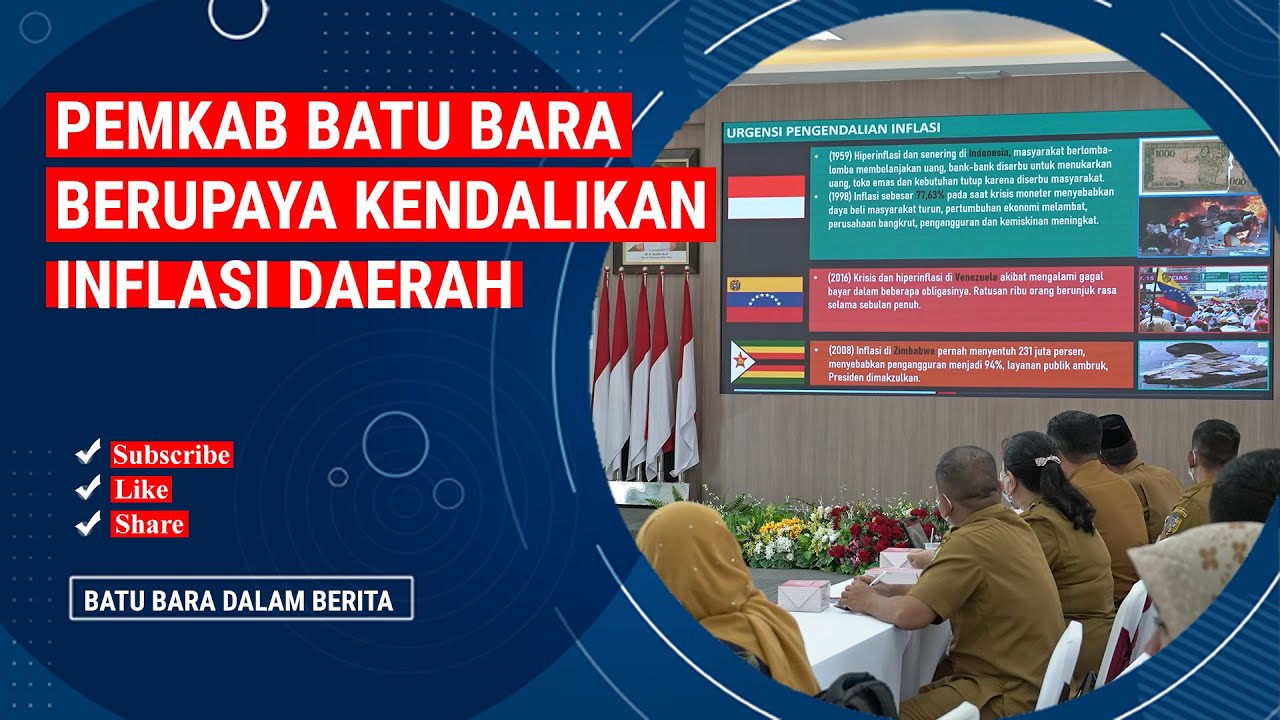PEMKAB BATU BARA BERUPAYA KENDALIKAN INFLASI DAERAH